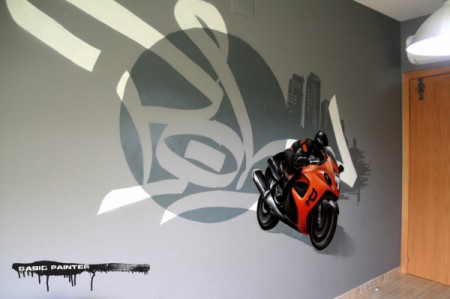 Graffiti habitació infantil 